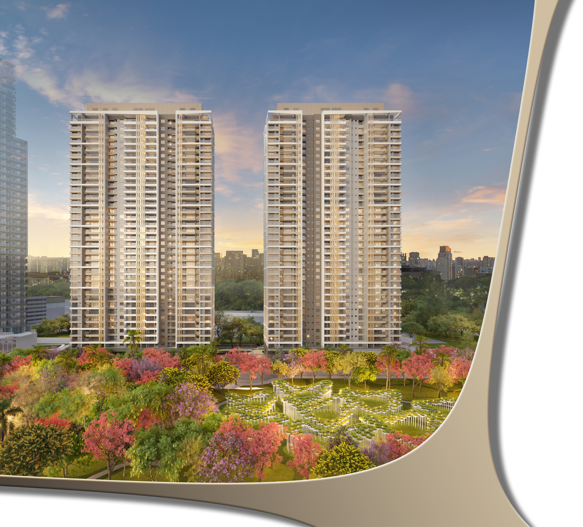 Eden Park by Dror (Eden West) - fachada, Brooklin